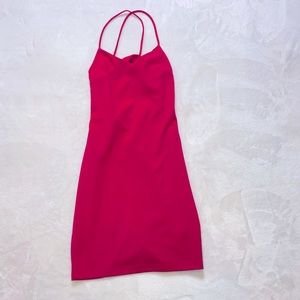 Top Ten- Mini highlight pink dress